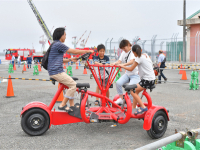 清水港開港１２０周年記念事業「開港祭」へのおもしろ自転車貸出